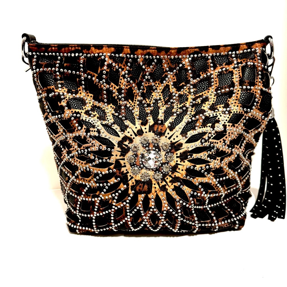 Sparkling Leopard Purse